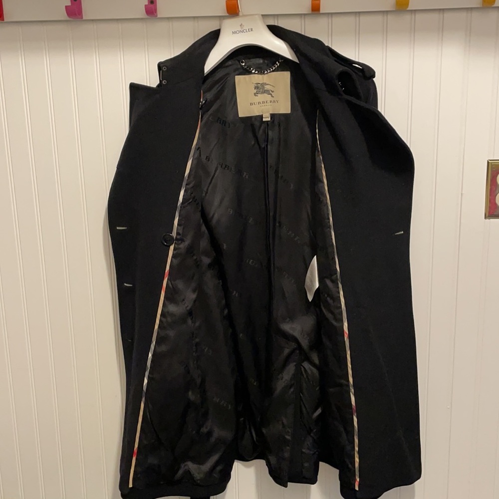 Burberry Wool double breasted trench